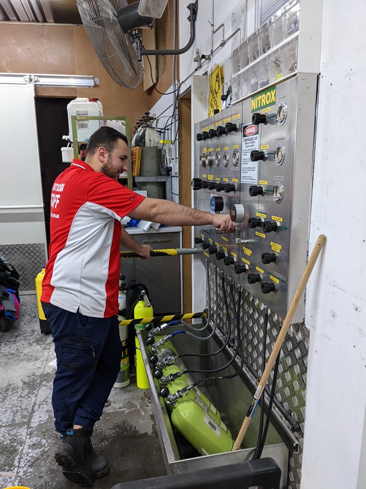 Air Fill Panel Operation